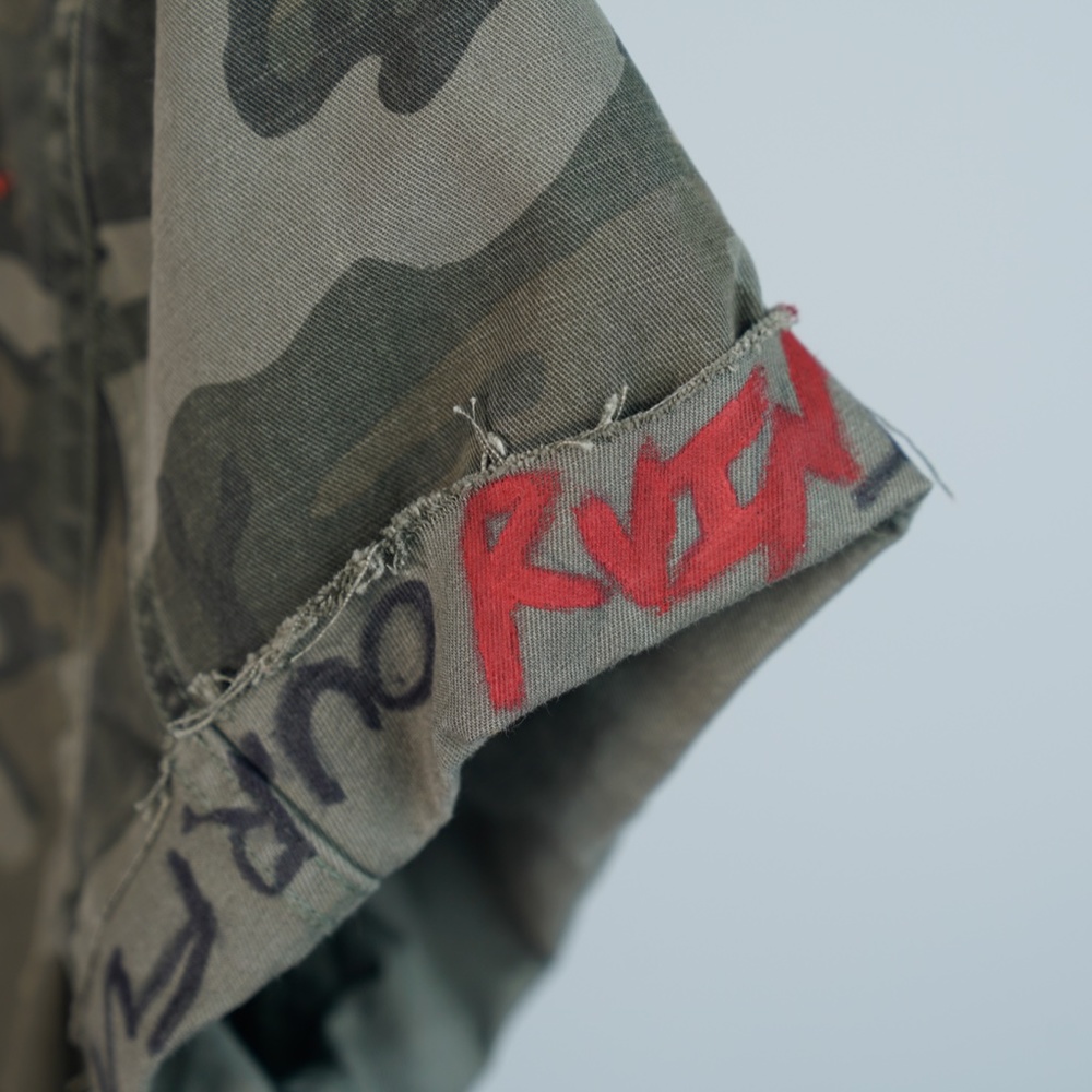 Custom Camo Button up - Picture 7 of 8